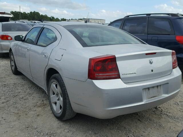 2B3KA43R08H257076 - 2008 DODGE CHARGER GRAY photo 3