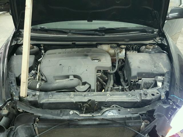 1G1ZC5E10BF101318 - 2011 CHEVROLET MALIBU 1LT BLACK photo 7