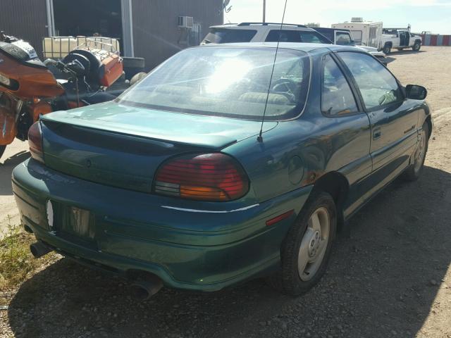 1G2NW12T6VC707051 - 1997 PONTIAC GRAND AM G GREEN photo 4