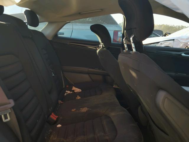 1FA6P0H70E5406268 - 2014 FORD FUSION SE SILVER photo 6