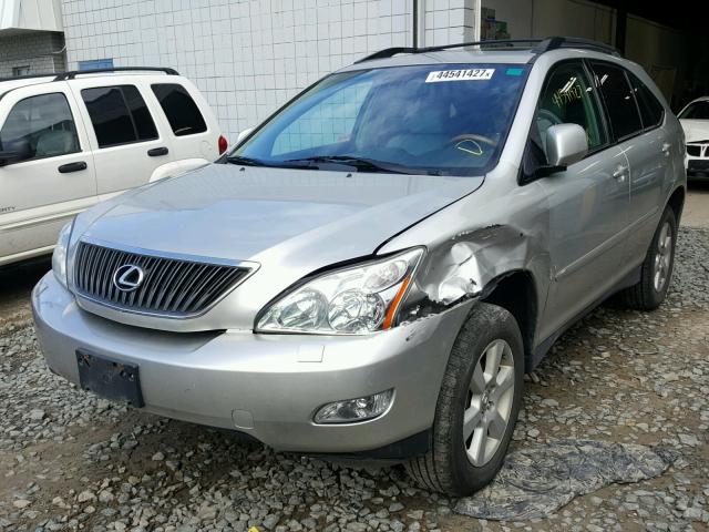 2T2HA31U65C063325 - 2005 LEXUS RX SILVER photo 2