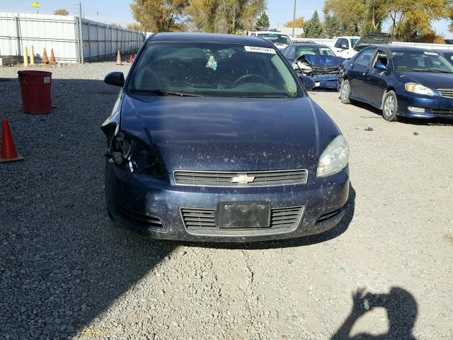 2G1WB55K079318480 - 2007 CHEVROLET IMPALA LS BLUE photo 9