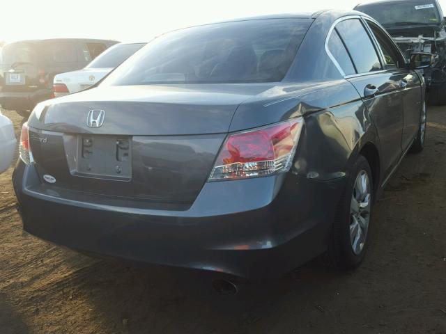 1HGCP26708A156376 - 2008 HONDA ACCORD GRAY photo 4