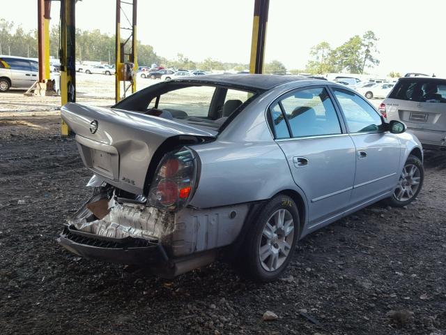 1N4AL11D25C117609 - 2005 NISSAN ALTIMA S SILVER photo 4