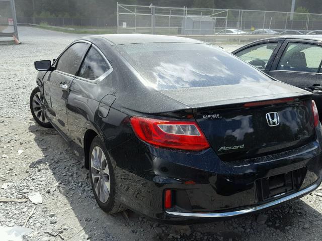 1HGCT1B37EA013915 - 2014 HONDA ACCORD LX- BLACK photo 3