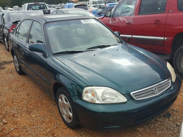 2HGEJ8643XH525749 - 1999 HONDA CIVIC GREEN photo 1