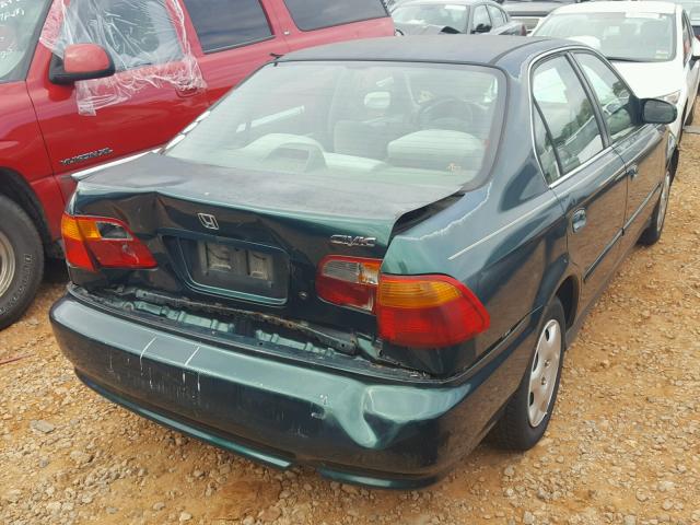 2HGEJ8643XH525749 - 1999 HONDA CIVIC GREEN photo 4