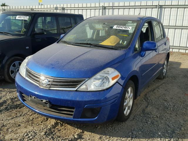 3N1BC1CP6CK252768 - 2012 NISSAN VERSA S BLUE photo 2