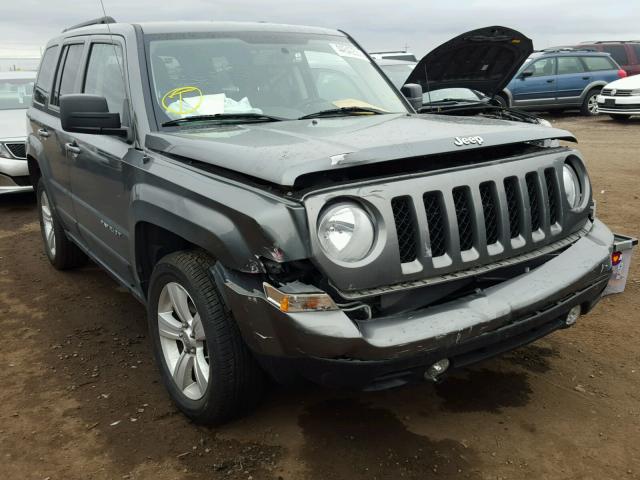 1C4NJRFB4CD574176 - 2012 JEEP PATRIOT GRAY photo 1