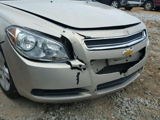 1G1ZB5E1XBF372907 - 2011 CHEVROLET MALIBU LS 米色 照片 9