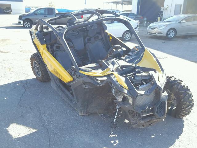 3JBVDAW28HK002370 - 2017 CAN-AM MAVERICK X YELLOW photo 1