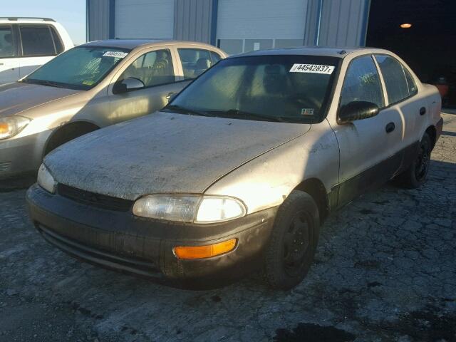 1Y1SK5369RZ066695 - 1994 GEO PRIZM BASE SILVER photo 2