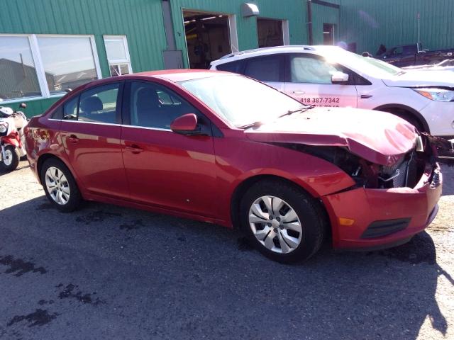 1G1PC5SB6D7275167 - 2013 CHEVROLET CRUZE LT RED photo 1