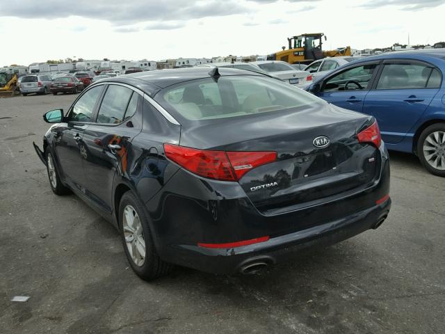 5XXGM4A72CG003362 - 2012 KIA OPTIMA LX BLACK photo 3