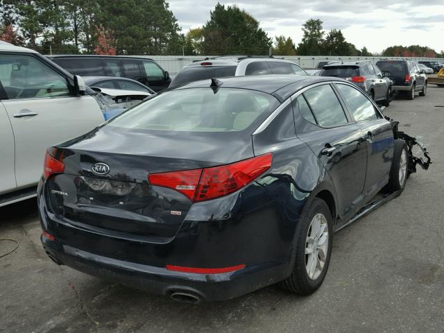 5XXGM4A72CG003362 - 2012 KIA OPTIMA LX BLACK photo 4