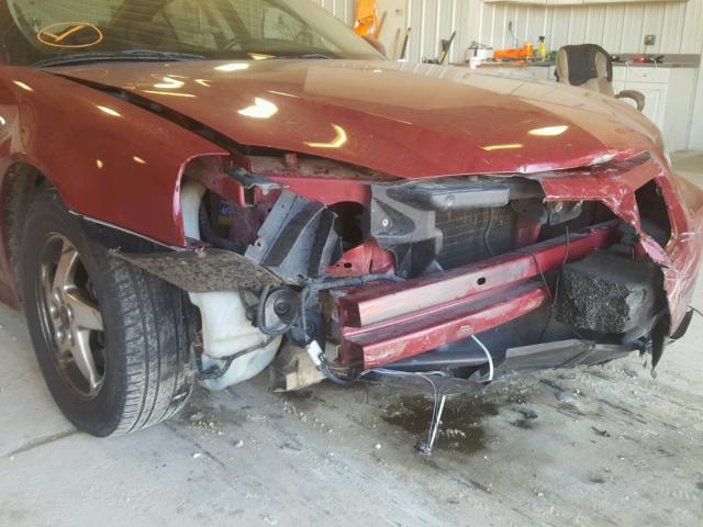 2G2WS522941285778 - 2004 PONTIAC GRAND PRIX BURGUNDY photo 9