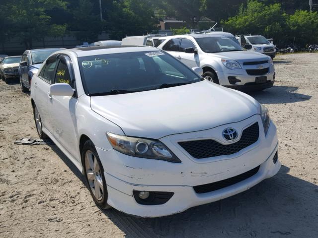 4T1BF3EK0BU755028 - 2011 TOYOTA CAMRY BASE WHITE photo 1