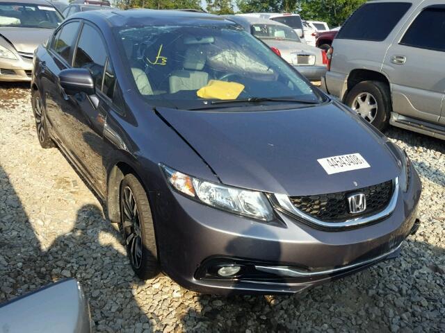 19XFB2F98EE068227 - 2014 HONDA CIVIC EXL 灰色 照片 1