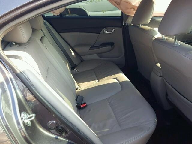 19XFB2F98EE068227 - 2014 HONDA CIVIC EXL 灰色 照片 6