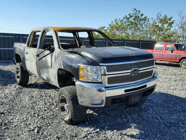 1GCHK23637F539714 - 2007 CHEVROLET SILVERADO BLACK photo 1