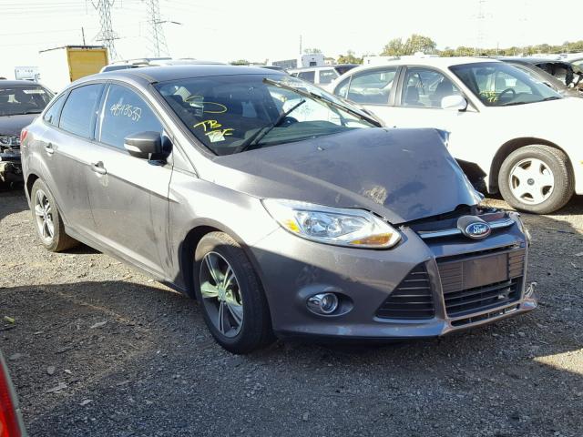 1FADP3F26EL298718 - 2014 FORD FOCUS SE GRAY photo 1