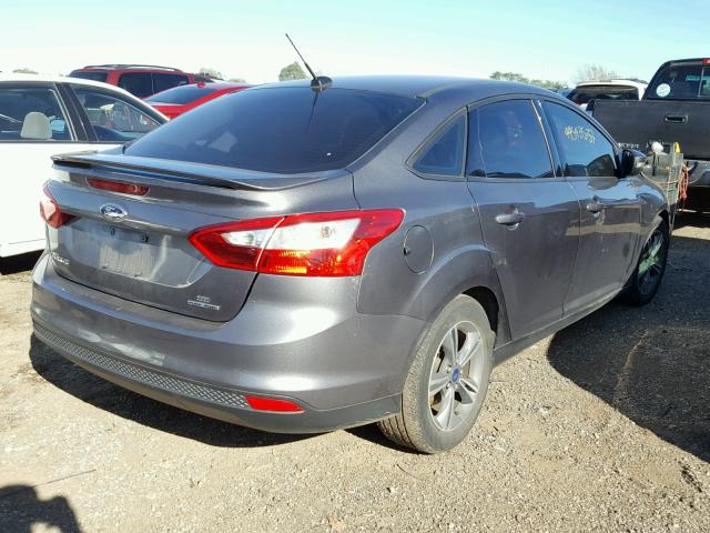 1FADP3F26EL298718 - 2014 FORD FOCUS SE GRAY photo 4