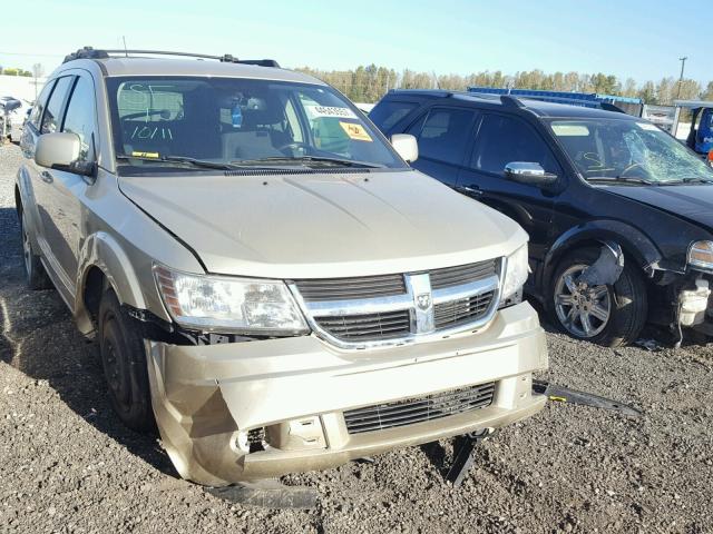 3D4PG5FV2AT120125 - 2010 DODGE JOURNEY SX GOLD photo 1