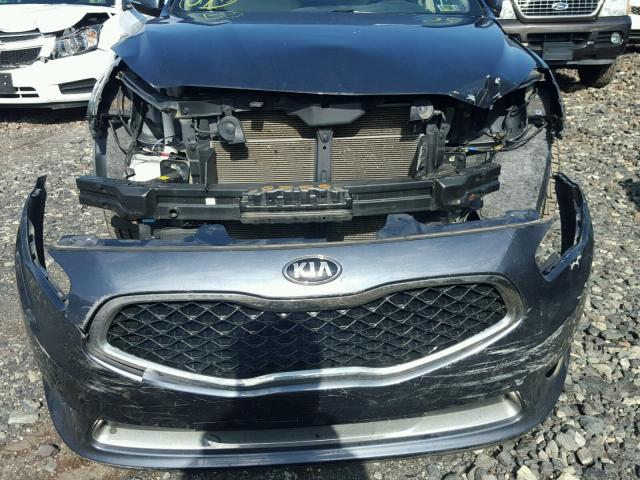 KNALN4D78F5178082 - 2015 KIA CADENZA PR GRAY photo 9