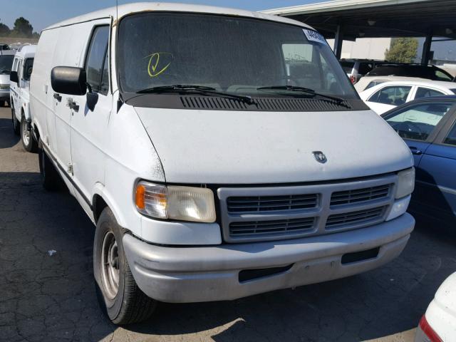 2B7HB21Y1TK151932 - 1996 DODGE RAM VAN B2 WHITE photo 1