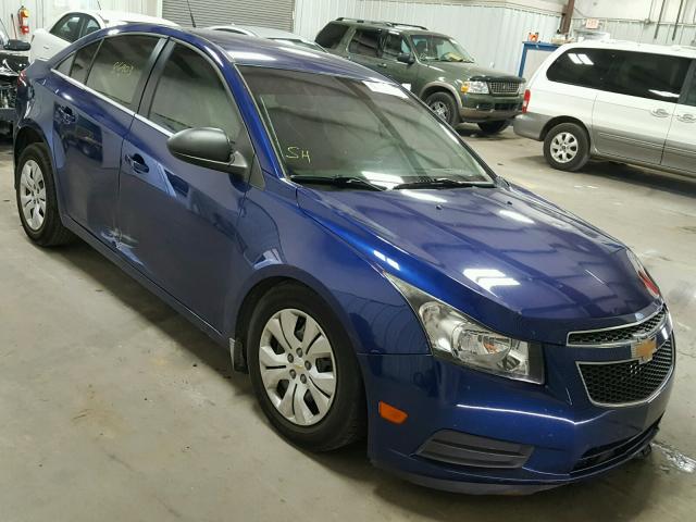 1G1PC5SH4C7385637 - 2012 CHEVROLET CRUZE LS BLUE photo 1