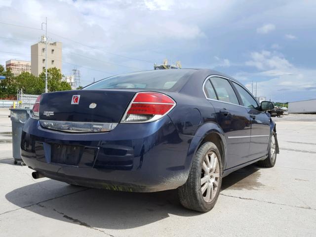 1G8ZS57N27F132663 - 2007 SATURN AURA XE BLUE photo 4