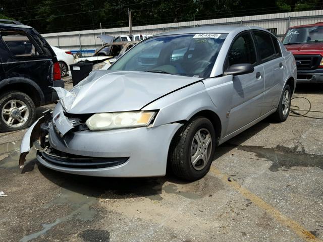 1G8AG52F54Z186578 - 2004 SATURN ION LEVEL SILVER photo 2