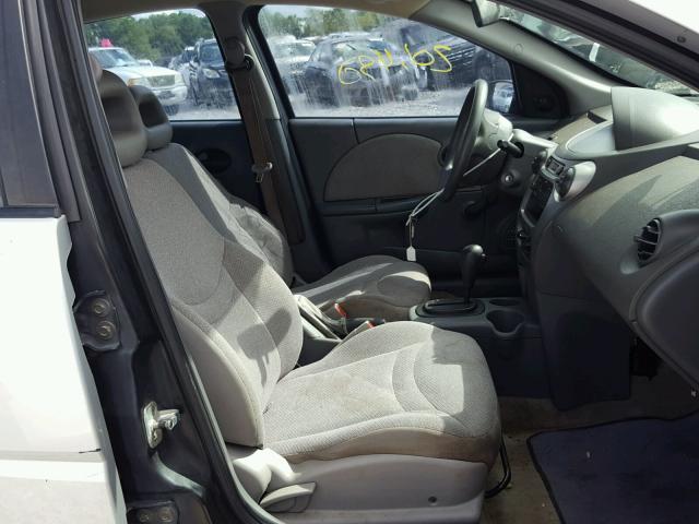 1G8AG52F54Z186578 - 2004 SATURN ION LEVEL SILVER photo 5