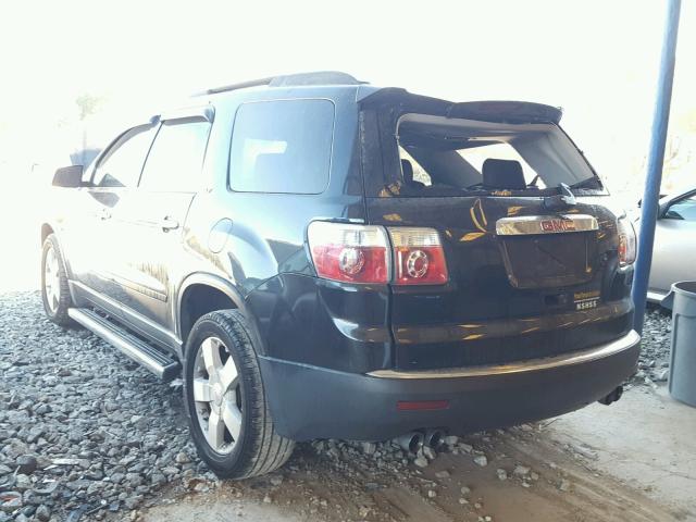 1GKER23788J252265 - 2008 GMC ACADIA SLT 黑色 照片 3