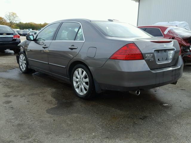 1HGCM66867A027176 - 2007 HONDA ACCORD EX TAN photo 3