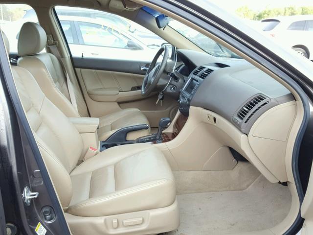 1HGCM66867A027176 - 2007 HONDA ACCORD EX TAN photo 5