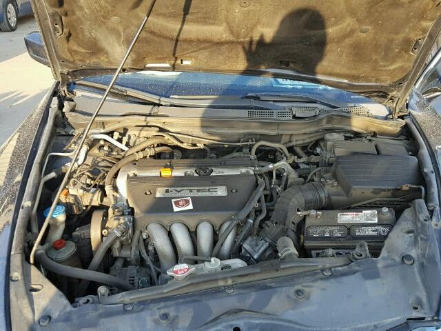 1HGCM56737A182351 - 2007 HONDA ACCORD EX BLUE photo 7