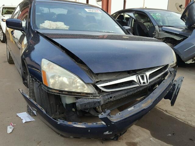 1HGCM56737A182351 - 2007 HONDA ACCORD EX BLUE photo 9