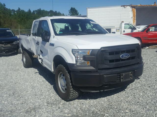 1FTFX1EF1GFC59144 - 2016 FORD F150 SUPER WHITE photo 1