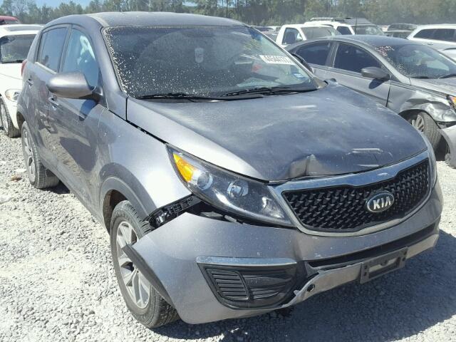 KNDPB3AC3G7847129 - 2016 KIA SPORTAGE L GRAY photo 1