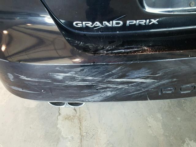 2G2WP522041339762 - 2004 PONTIAC GRAND PRIX BLACK photo 10