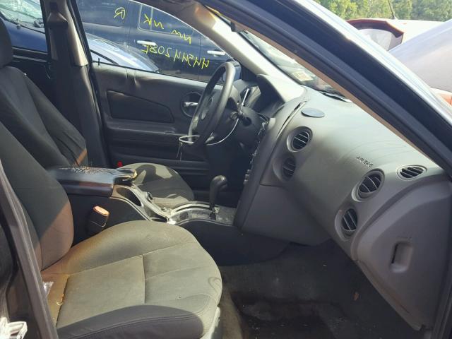 2G2WP522041339762 - 2004 PONTIAC GRAND PRIX BLACK photo 5