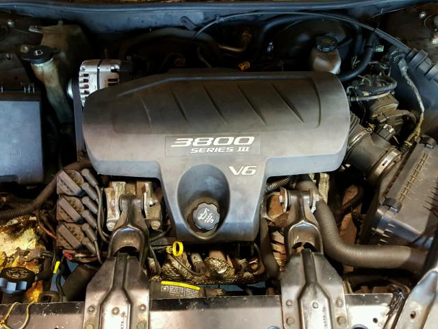 2G2WP522041339762 - 2004 PONTIAC GRAND PRIX BLACK photo 7