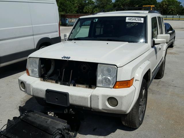 1J4RH5GTXAC158904 - 2010 JEEP COMMANDER WHITE photo 2
