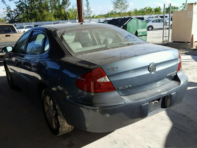 2G4WE587461174561 - 2006 BUICK LACROSSE C BLUE photo 3