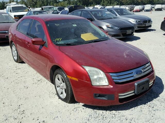 3FAFP07ZX6R163585 - 2006 FORD FUSION SE RED photo 1