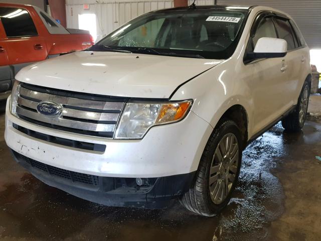 2FMDK49C89BA58574 - 2009 FORD EDGE LIMIT WHITE photo 2