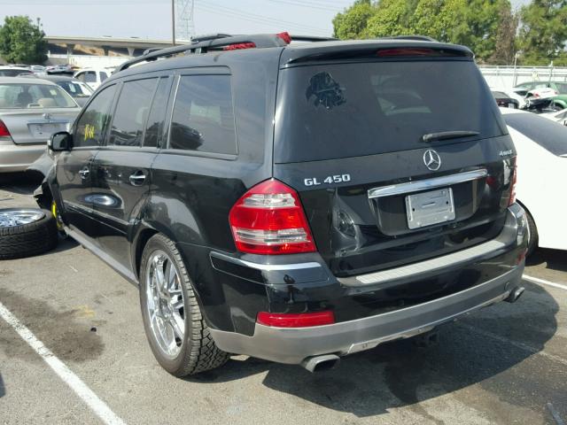 4JGBF71E08A417064 - 2008 MERCEDES-BENZ GL 450 4MA BLACK photo 3