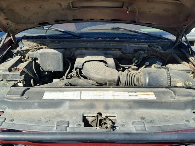 1FTDF18W7VKB64517 - 1997 FORD F150 Kırmızı fotoğraf 7