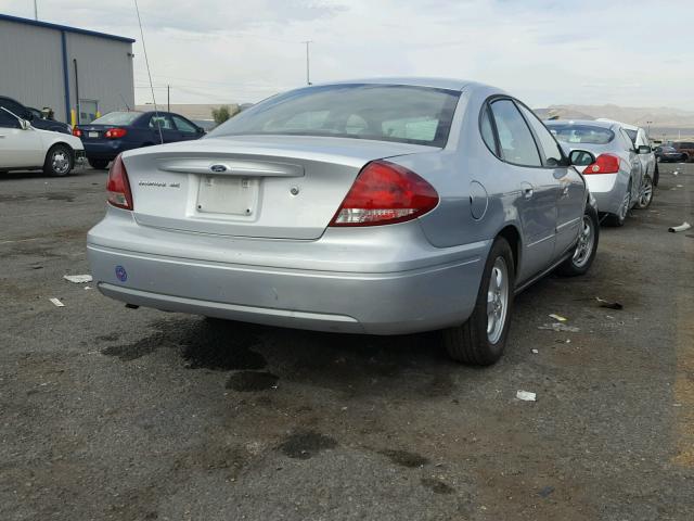 1FAFP53UX5A105041 - 2005 FORD TAURUS SE SILVER photo 4